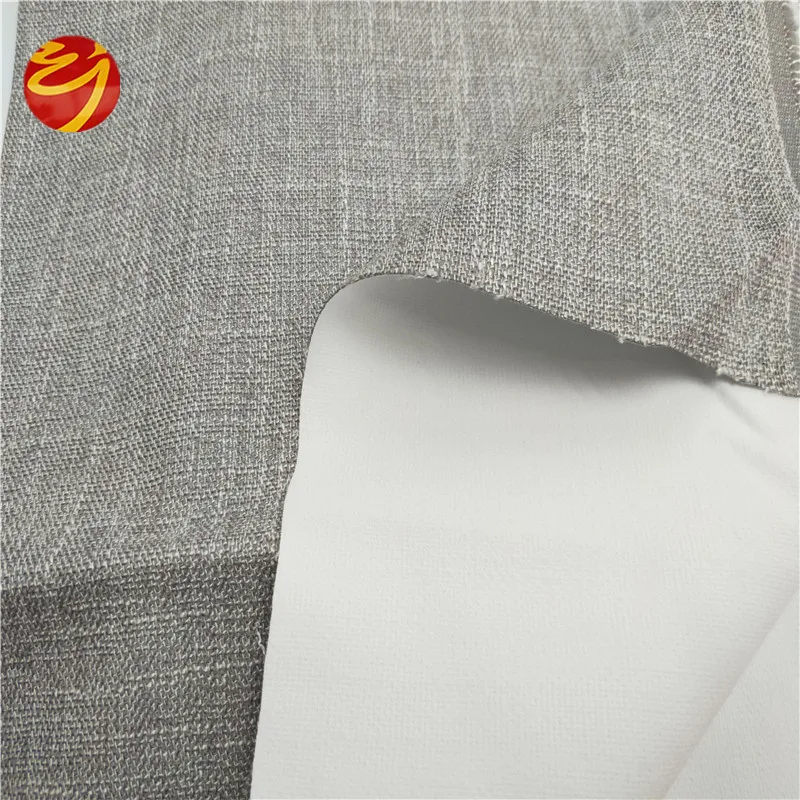 
Low Price 3 Pass Coating Fire Resistance Blackout Fabric For Making Curtains 