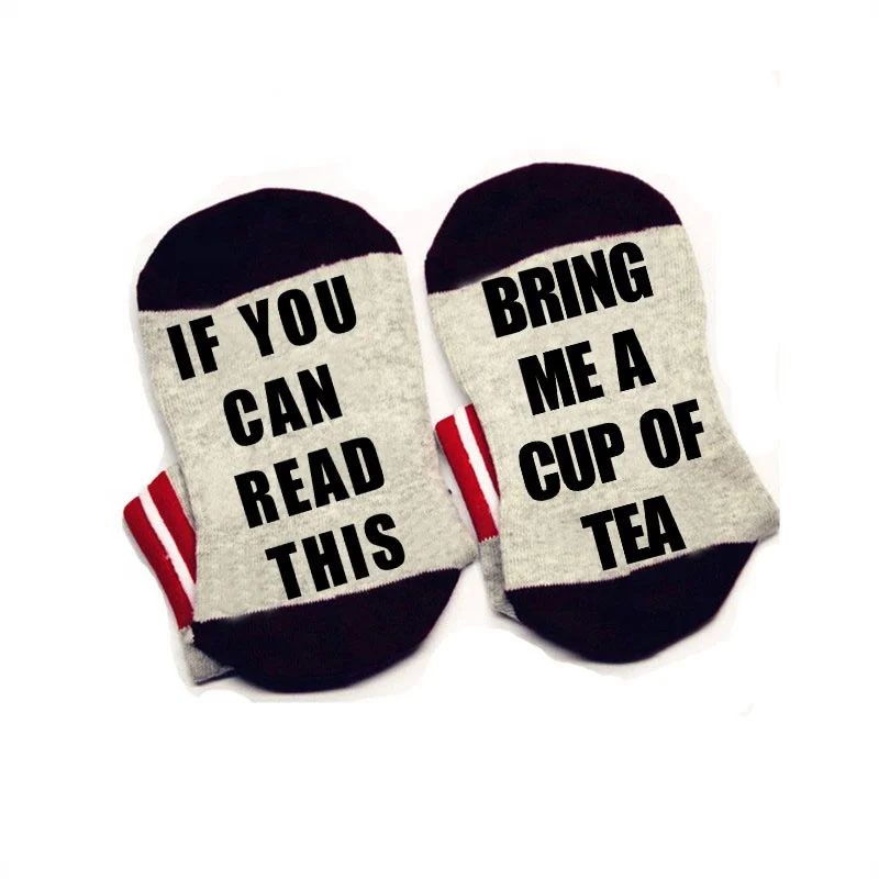 tea Socks If You Can Read This Bring Me a cup of tea Bridesmaid Men Women Socks