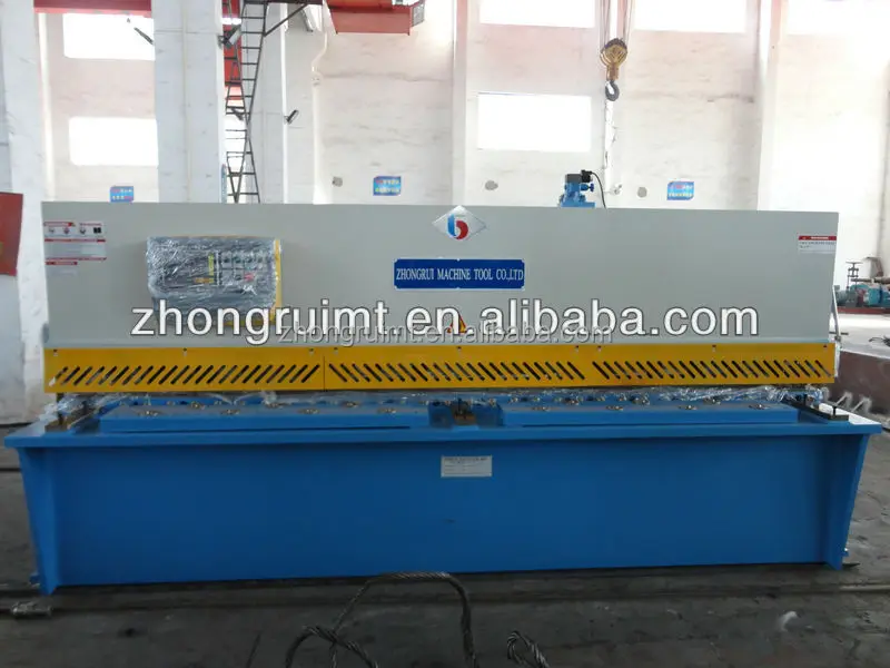 Qc12k 12*3200 hydraulic cnc press sheet metal cutting machine