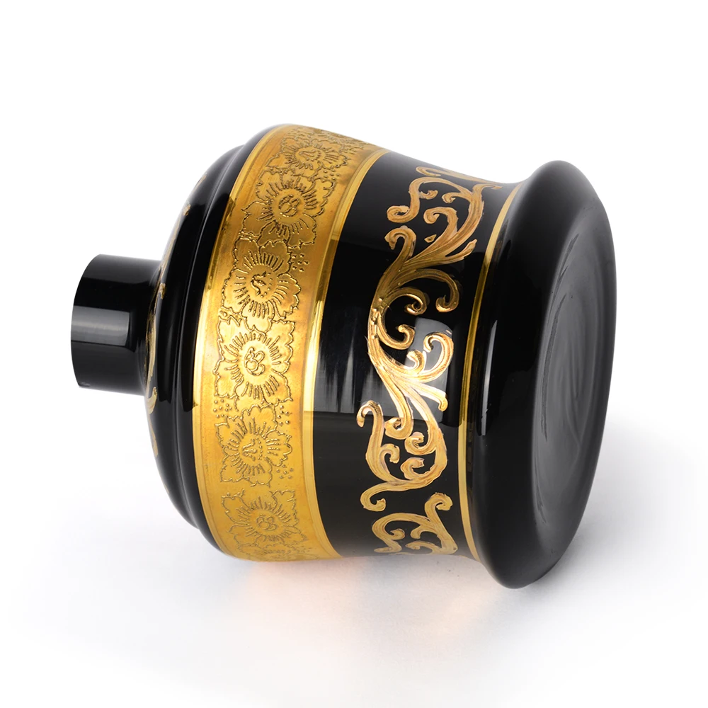 Luxury Mini Bohemia Glass Sheesha Vase Hukka Shisha Vaso Hookah Base