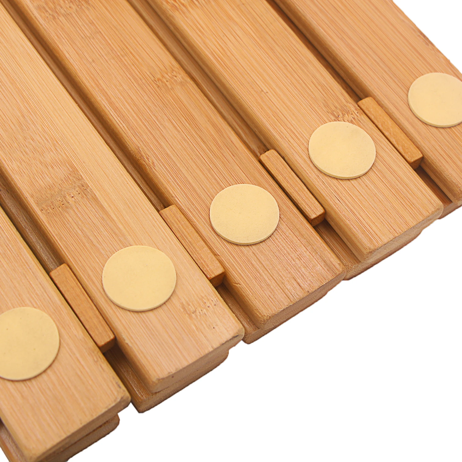 Wholesale insulated non slip bathroom Floor Mat bamboo Shower mat