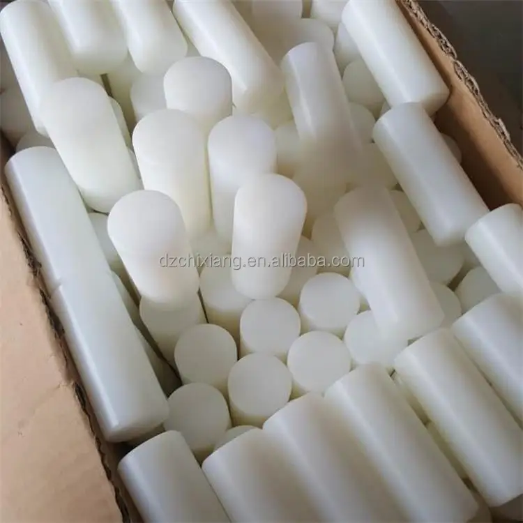 custom  MC nylon PA6 Rod cylinder  plastic dowel pin shaft coupling POM plastic column Coupling column pin