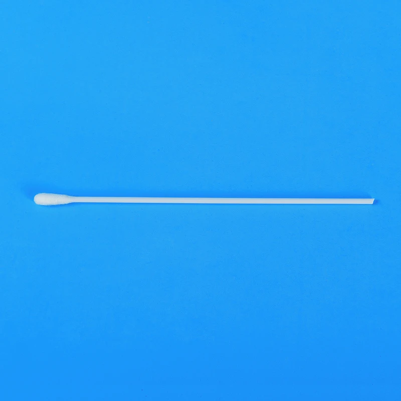 CE certified factory disposable plastic stick dacron swab with amies transport medium