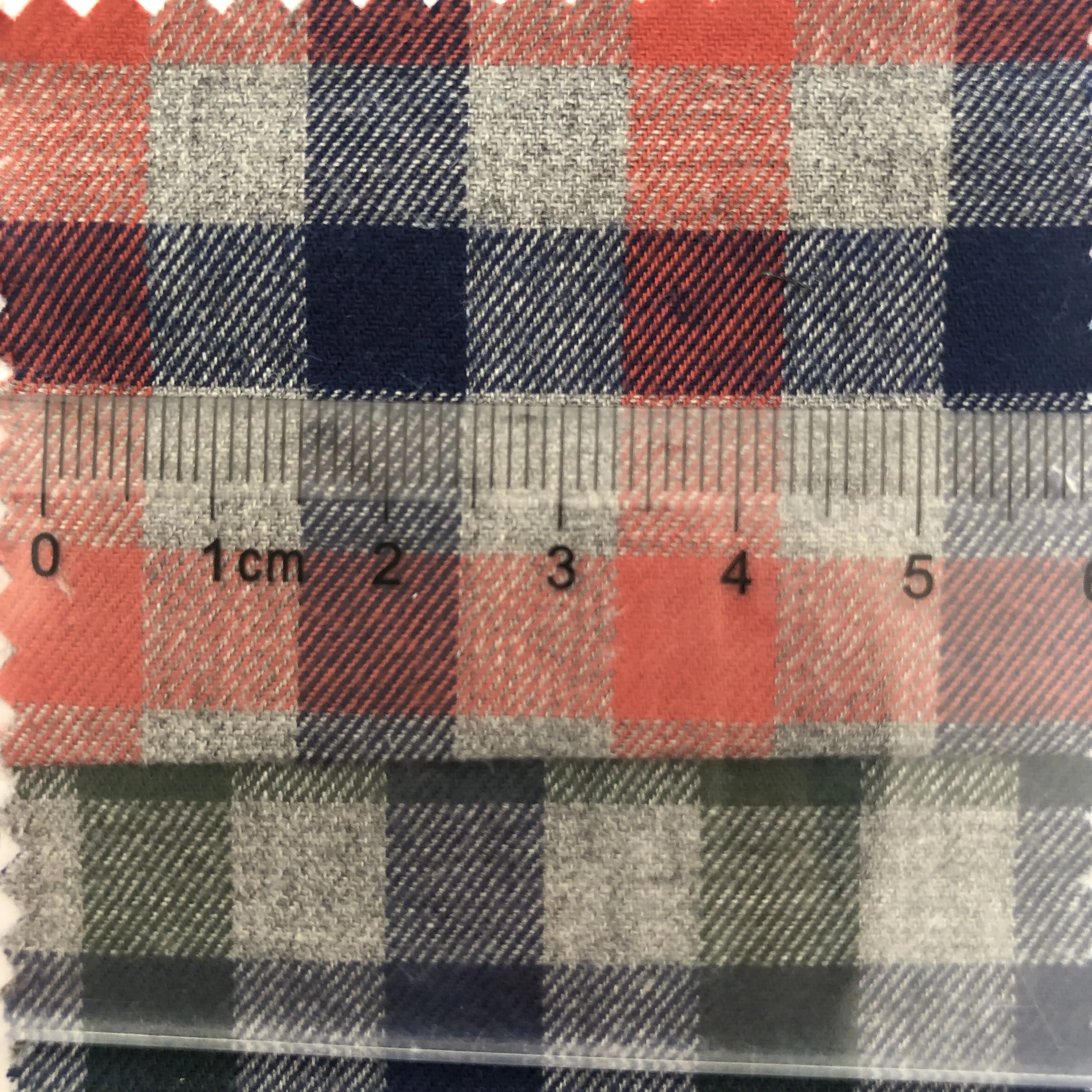 
New design fashion 100% cotton woven plaid flannel check shirt cloth fabric 