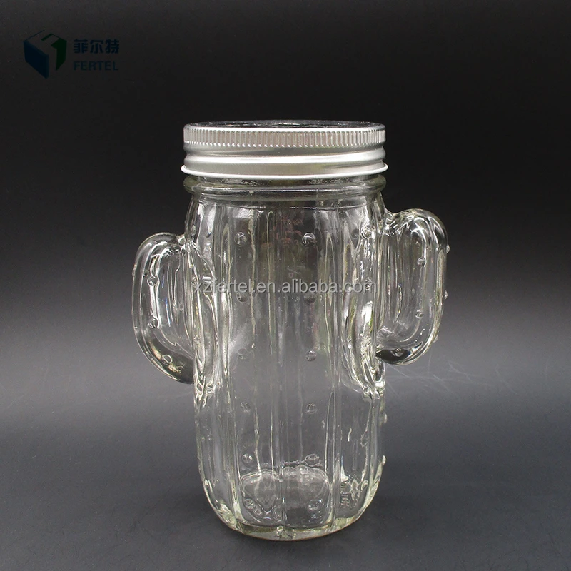 360ml 12 ounce round shaped glass milk juice drinking bottle mason jar