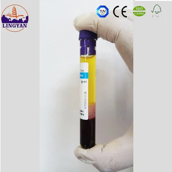 facial use blood collecting tube PRP tube