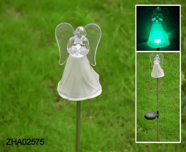 
Angel Metal Stick Waterproof LED Stake Solar Garden Light 