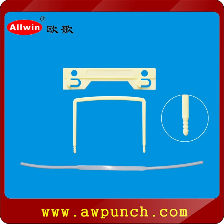 Medical report plastic non-adhesive fastener and u clips