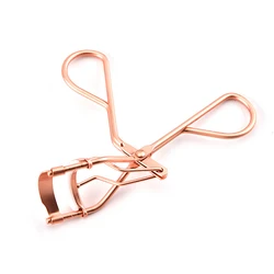 Wholesale Rose Gold Applicator Eye Lash Curler Stainless Steel Eyelash Curler