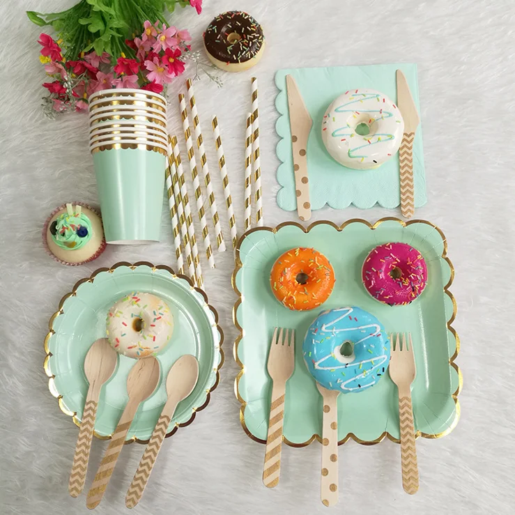 Набор одноразовых украшений для вечеринок, различные товары для вечеринок