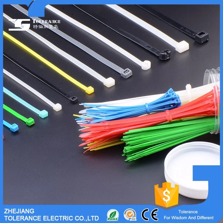 Хорошей Репутацией Высокого Качества, Высокая Прочность На Растяжение белый кабельные стяжки