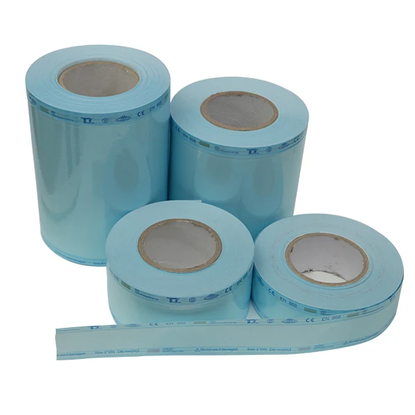 
Medical heat-sealing autoclave sterilizer pouch roll for Dental Clinics 