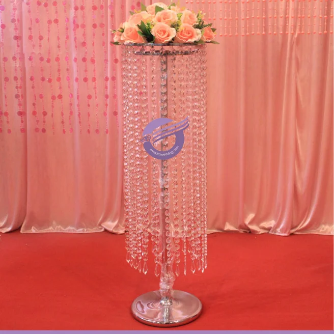 ZT01020 hot sale acrylic candle holder wedding decorative flower stand centerpieces