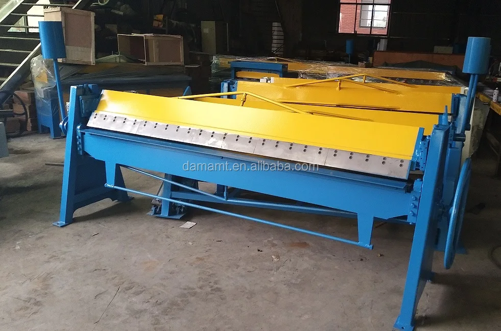 Good quality Manual TDF flange folding machine hand folding machine , menual sheet iron bender