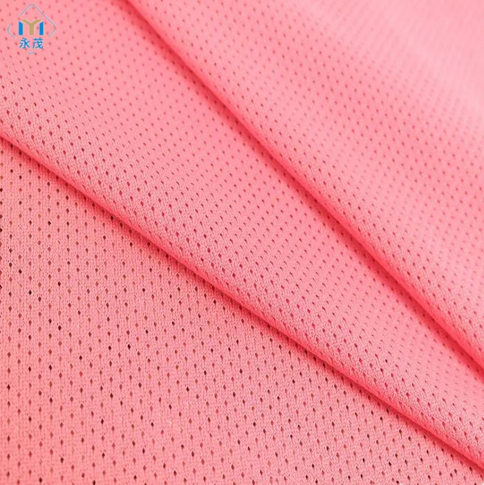 
Huzhou tricot 100% polyester mesh fabric for garment 