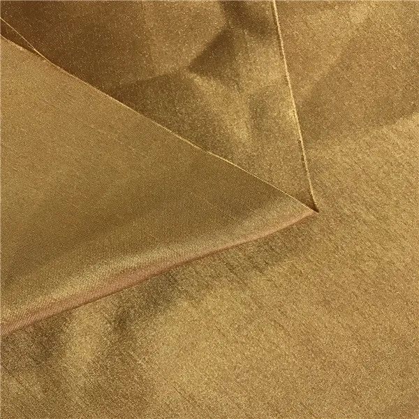 75DX160D Polyester Slub Satin Fabric