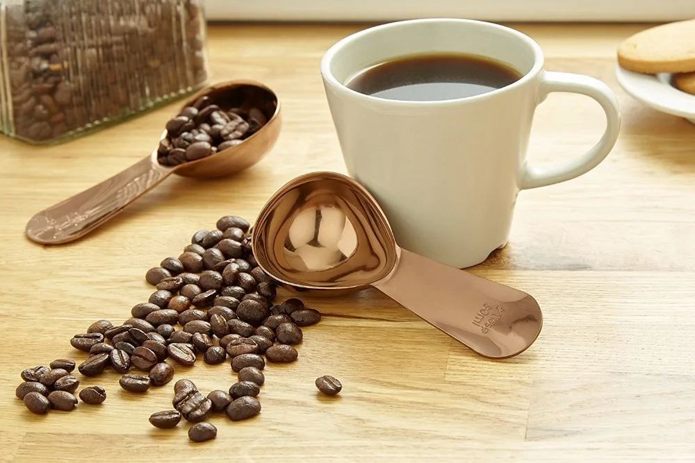 High Quality Stainless Steel Measuring Coffee Scoops Set of 2