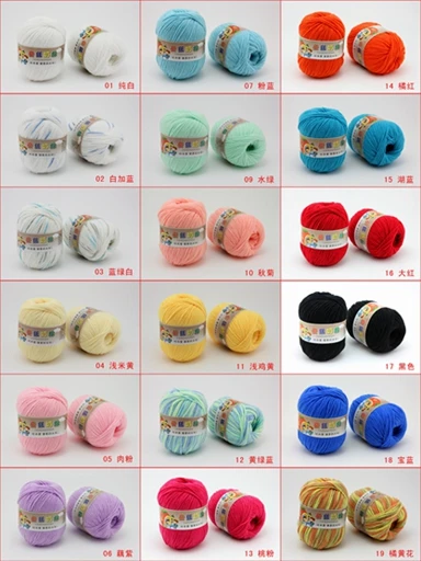 Заводская цена оптовая продажа мягкая и теплая хлопчатобумажная пряжа для плетения