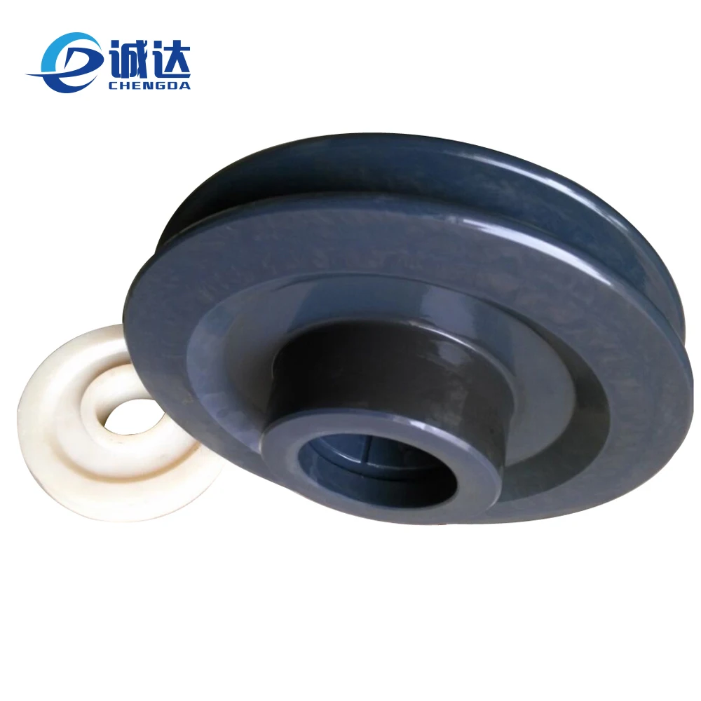
Nylon belt pulley design transmission wire rope sheaves bearing pulley 