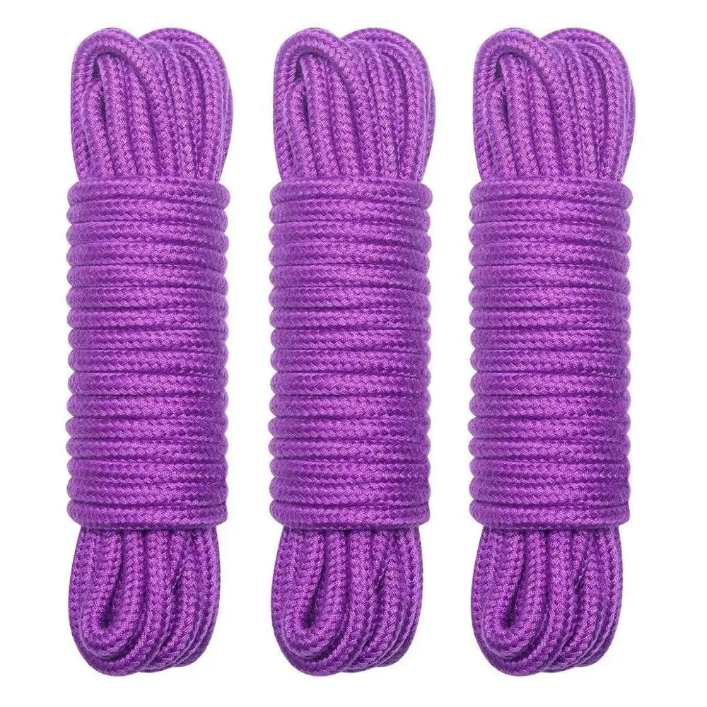 6mm High Tenacity Nylon Braided Rope for Outdoor Activity