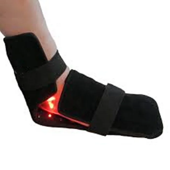laser pad Treatment of diabetic leg
