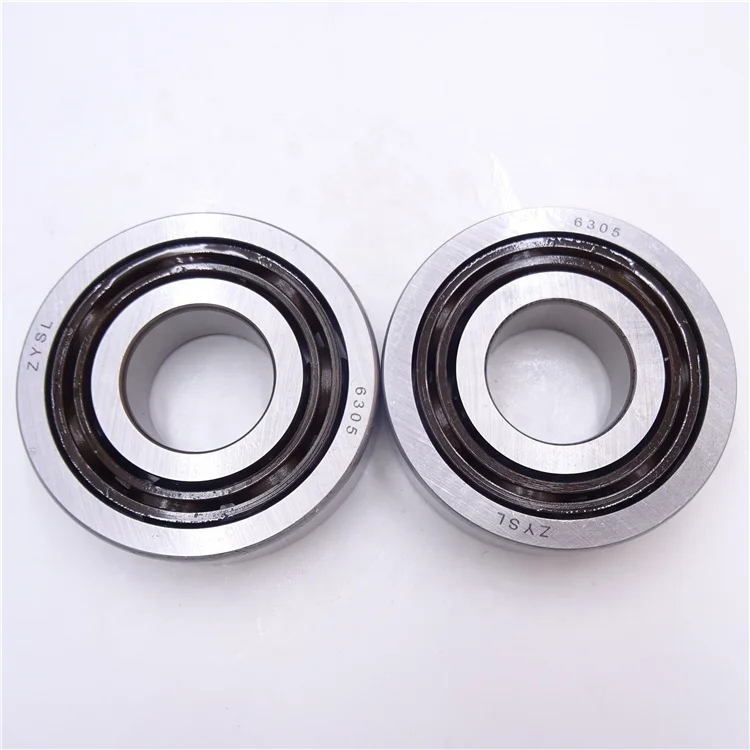 hybrid ceramic ball bearings 6305 Si3N4 balls chrome steel ring ball bearing 6305