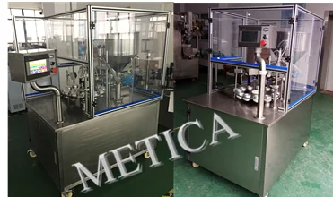 Полностью автоматическая зубная паста, мягкая трубка, ультразвуковая упаковочная машина на заводе в Шанхае