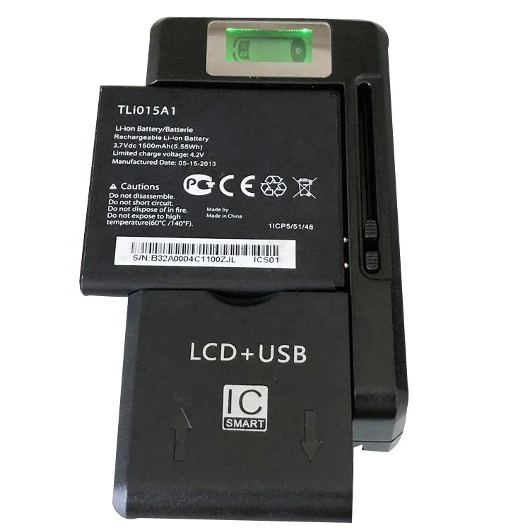 Wholesale Original Li-ion 1500mAh TLi015A1 Mobile Phone Battery for Alcatel One Touch Star 6010D 6010E 6010X OT-918 SS-8