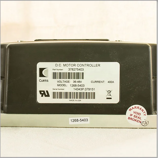 Curtis 1268-5403 dc sepex контроллер двигателя в, 36 В, 48 В, 400A