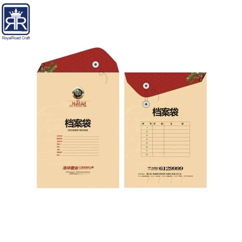 16060115 High quality gold foil logo printing red pocket money envelope for gift