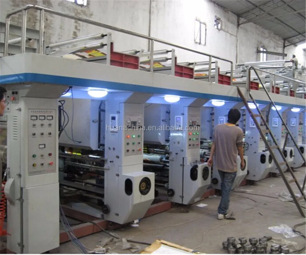 
ASY model full automatic high speed rotogravure printing machine 