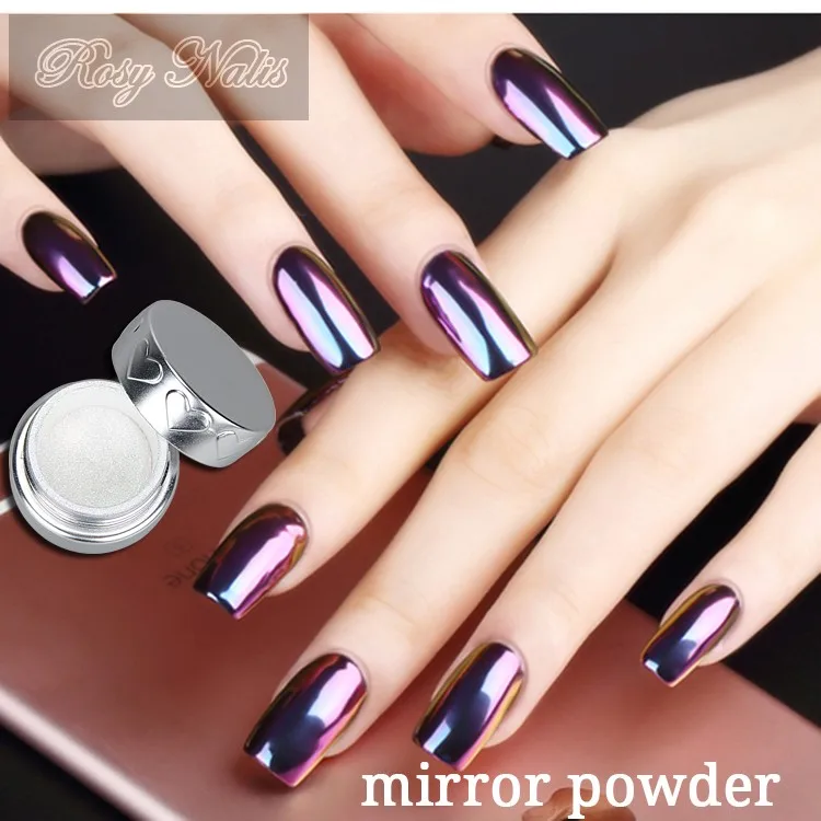 Acrylic paint sets of mirror nail chrome powder nail supplies professionals