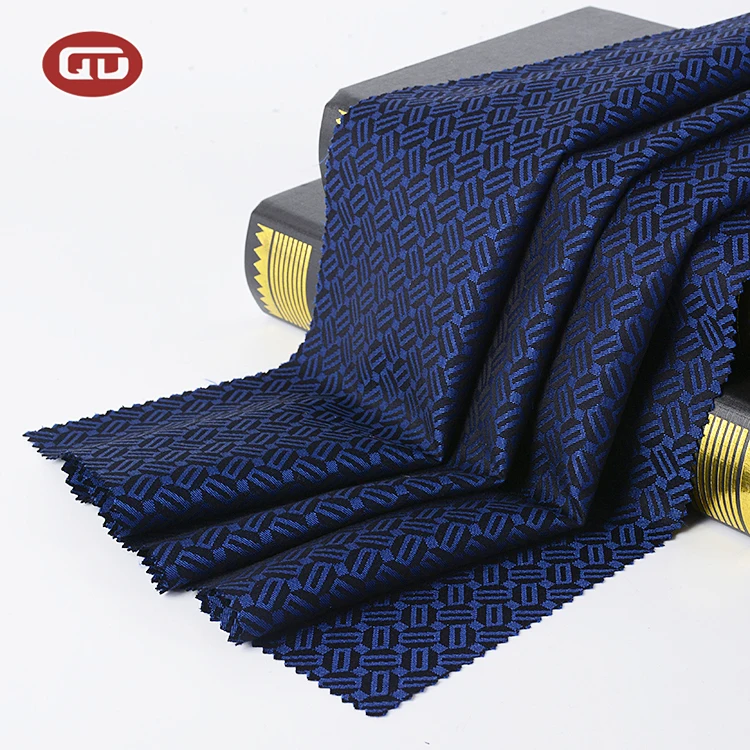 Заводская поставка, Мужской Жаккардовый тканый вискозный материал под заказ