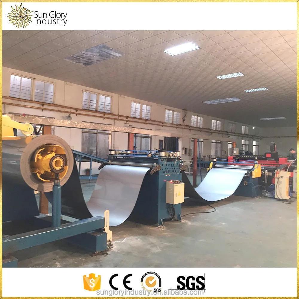 Stainless Steel Circle Sheet Irregular Material Blanking Line With 800W 1000W 1500W Laser Cutting Machine