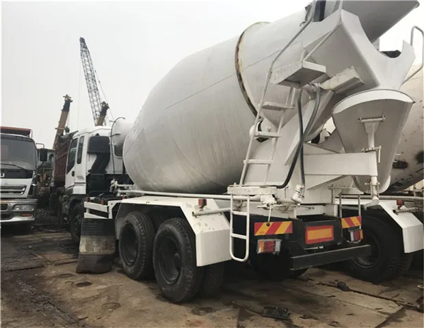Used I-suzu Concrete Mixer Truck 8-10 CBM for sale