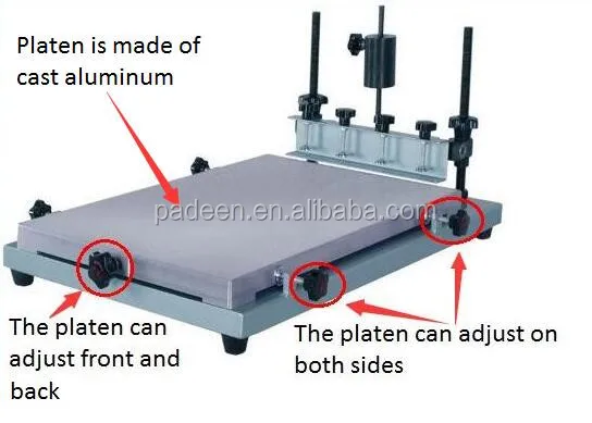 
Mini Work Table 1 Color Small Business Screen Printer 
