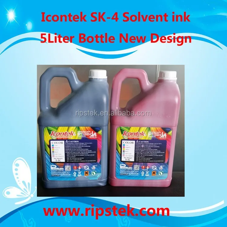 Low smell SK-4 solvent ink for inkjet printer TW-3304HA/M3/M5/M7