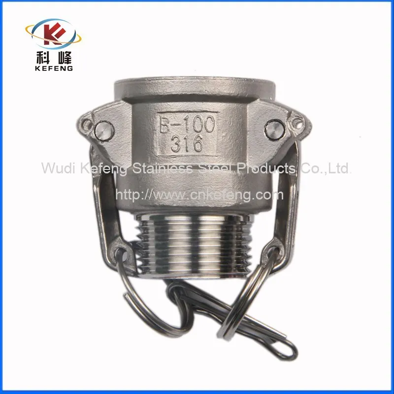 hydraulic stainless steel forging water hose quick couplings connector  products camlock couplings