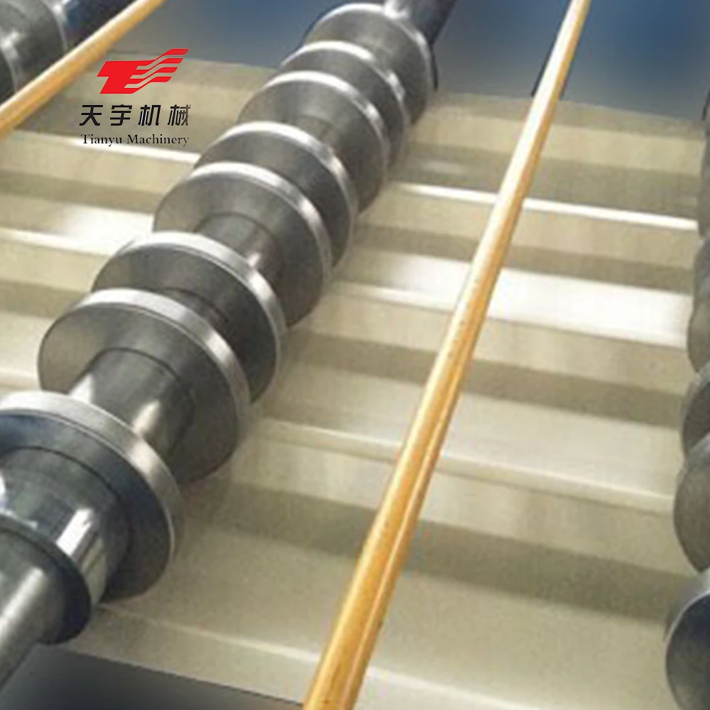 TY Hot Sell Making Metal Roofing Sheet Ibr Roof Panel roll Forming Machine