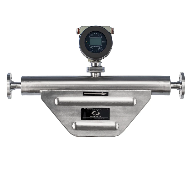 
Sincerity 0.1 Precision Great Competitive Price V Shape Coriolis Mass Resin Diesel Fuel Hydraulic Oil Flow Meter 