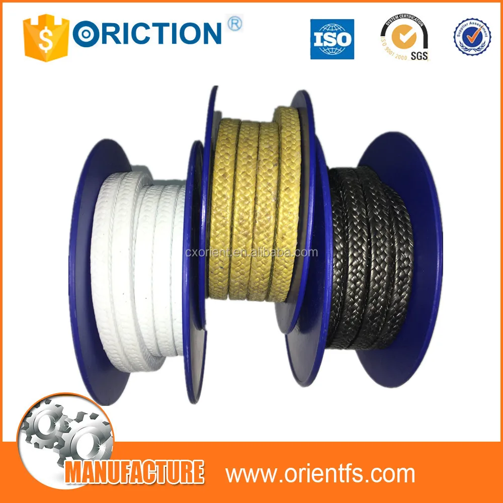 PTFE Impregnated Graphite Carbon Fiber Gland Packing