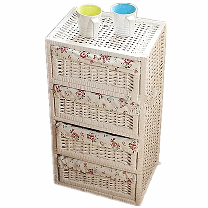 new style product wicket drawer cabinet handmade wiloow cabinet of china