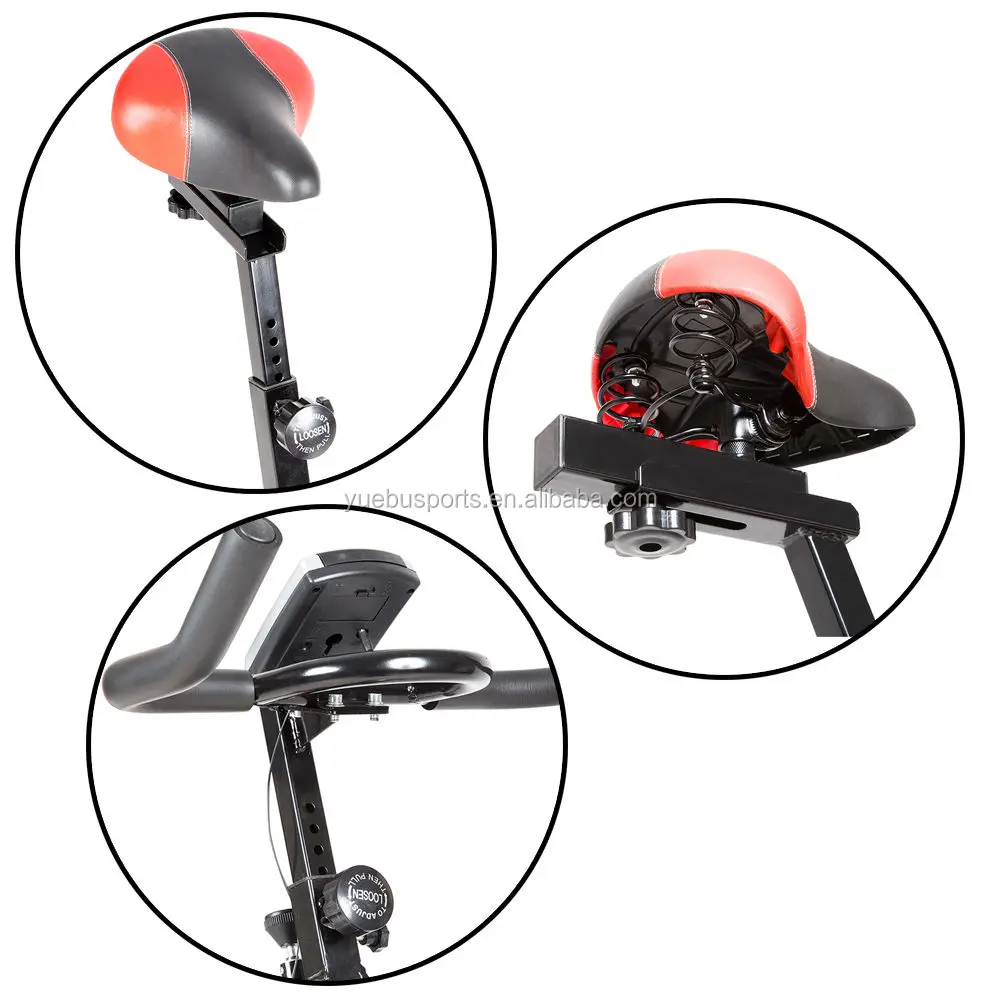 Factory price home fitness equipment exercise bicycle with display Body exercise machine for sale YB-S1000