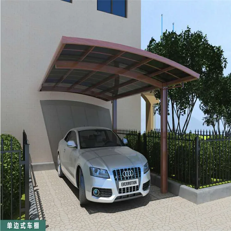 Polycarbonate sheet outdoor metal carports / car tents for sale