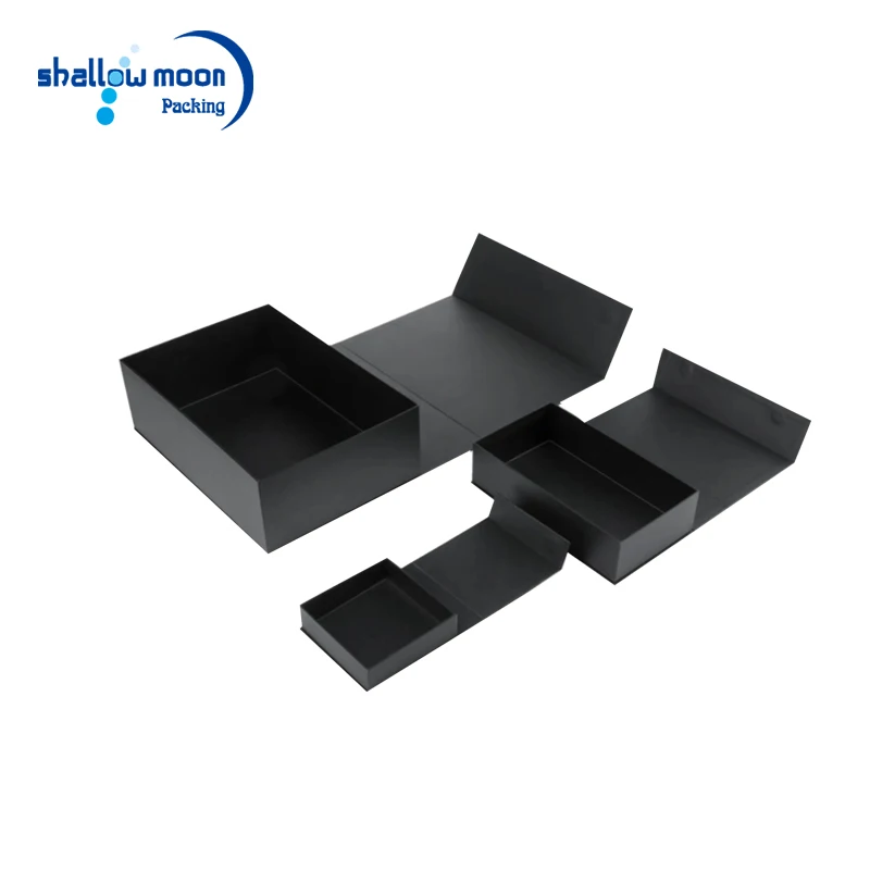 Accept Custom Order Luxury Custom Printing Tie Packaging Box Book Shape Box for Clothing