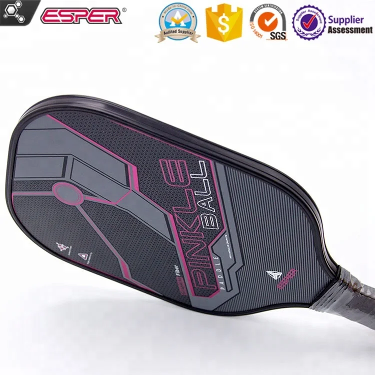 
high quality professional manufacturer graphite polymer honeycomb factory price customized pickleball paddle 