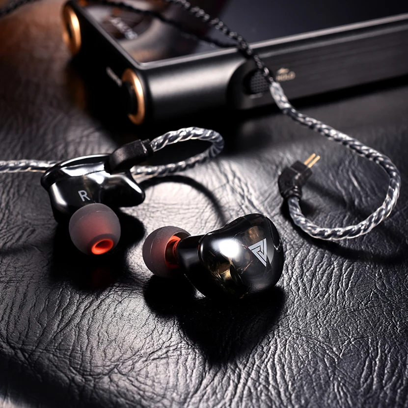 QKZ VK1 4DD Dynamic HIFI DJ Monitor Running Sport Headset Earbud In Ear Earphone