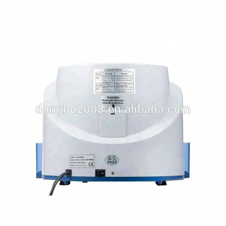 
COIN COUNTER COIN SORTER DB350 automatic high quality coin counting machine 