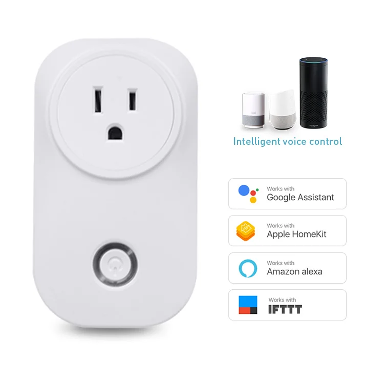 Type B USA Standard Gateway 16A Wireless Power Socket Outlet for Smart House