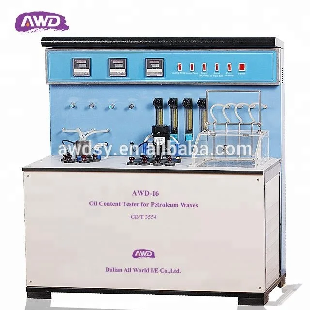 AWD-16 Paraffin Waxes Oil Content Testing Apparatus Laboratory Equipment GB/T3554 & ISO 2908 Asphalt Content Tester